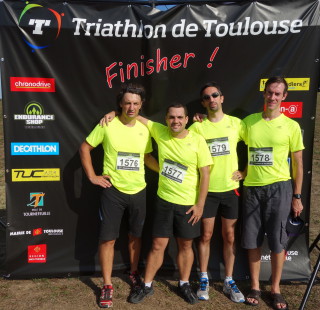 Finisher Triathlon Toulouse 2014