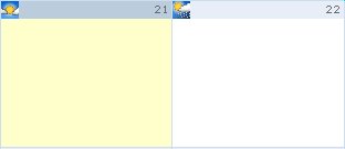 Google Agenda Météo