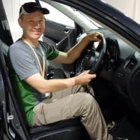 Test de notre future voiture.