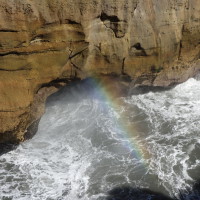 Un arc-en-ciel de mer.