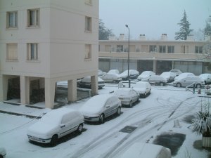 Toulouse sous la neige